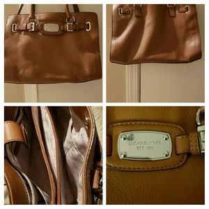Michael Kors tote (brown leather)